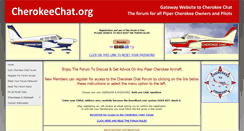 Desktop Screenshot of cherokeechat.org